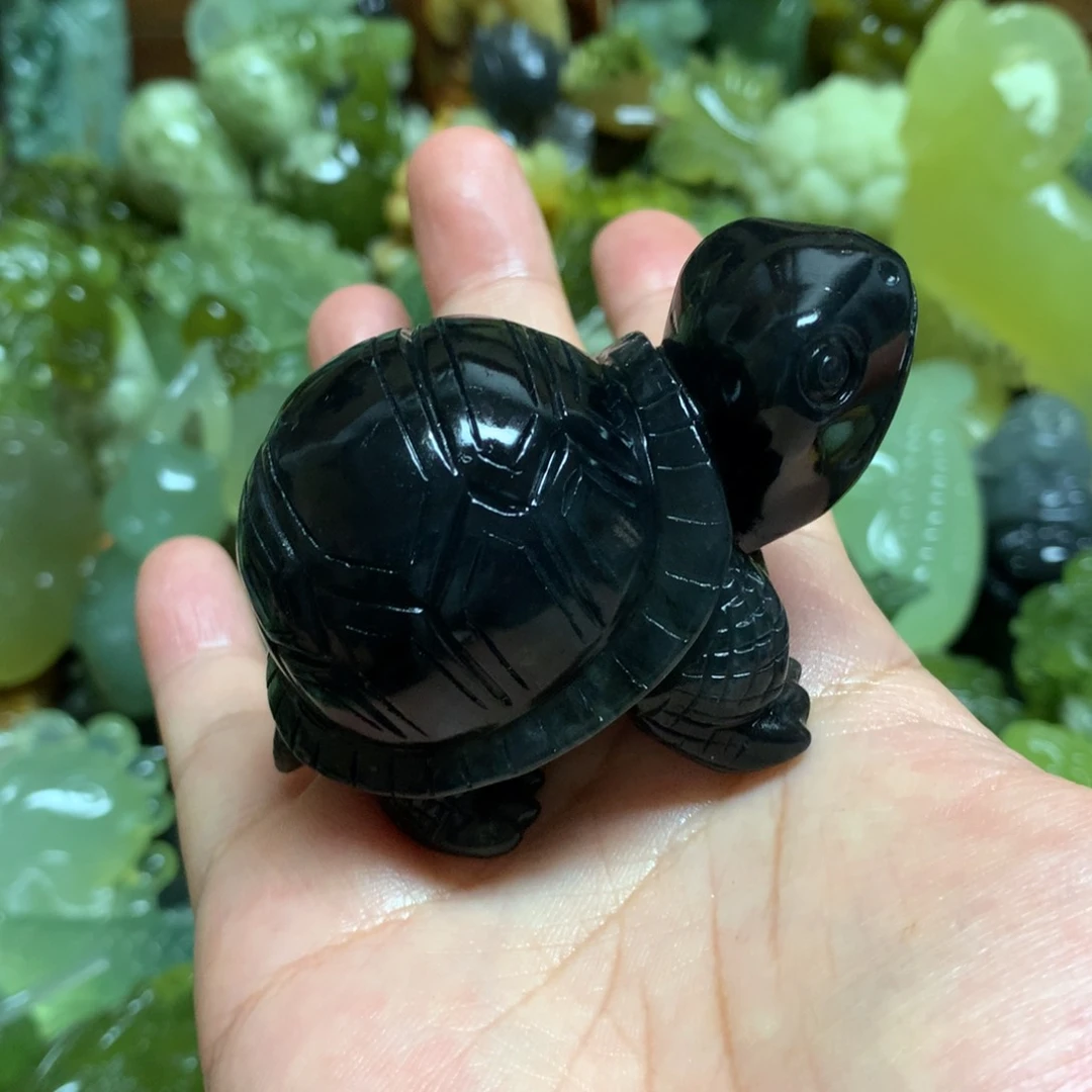 岫玉未镶嵌手把手把