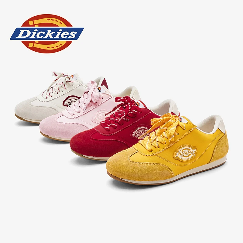 Dickies秋季2025新款阿甘鞋休闲百搭儿童透气软面运动鞋