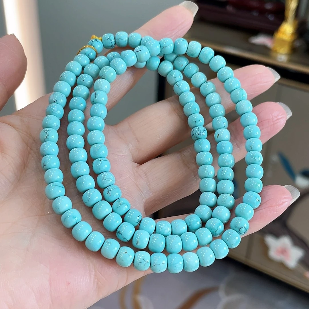 未镶嵌绿松石颈饰