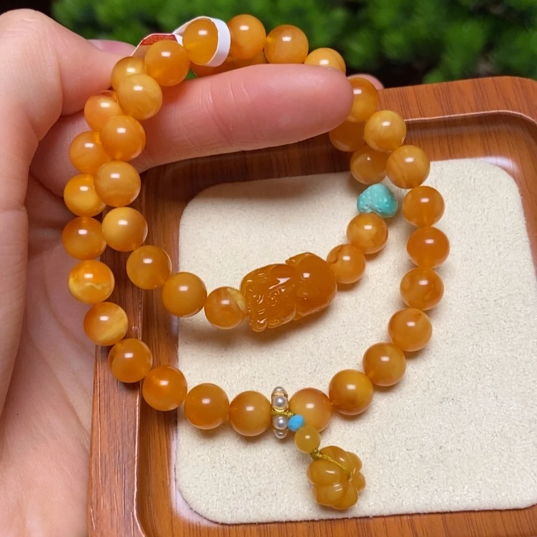 【闪购商品】手链蜜蜡未镶嵌手串