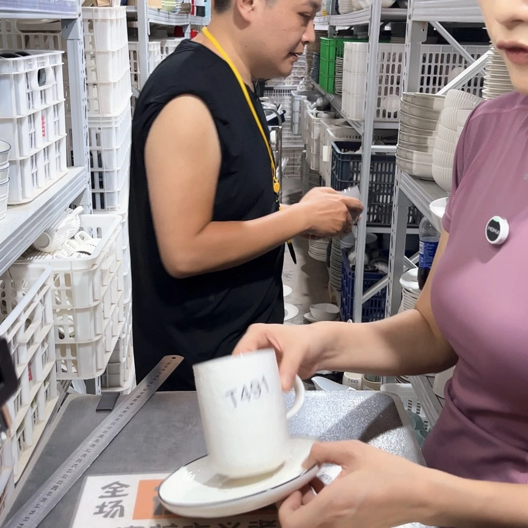 瓷片491            4杯4碟