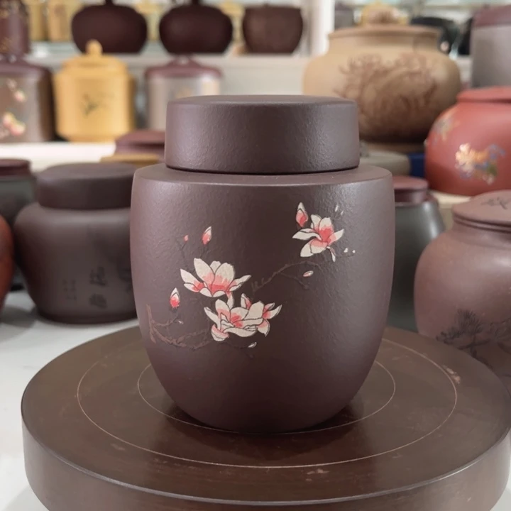 紫砂茶叶罐紫砂茶叶罐