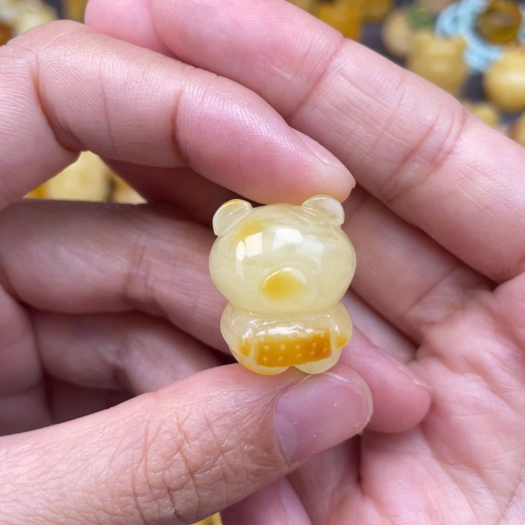 裸石琥珀未镶嵌蜜蜡