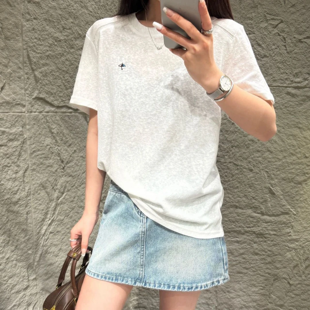 5222预【PINGJIE】2025高货时尚宽松休闲潮流舒适百搭洋气短袖