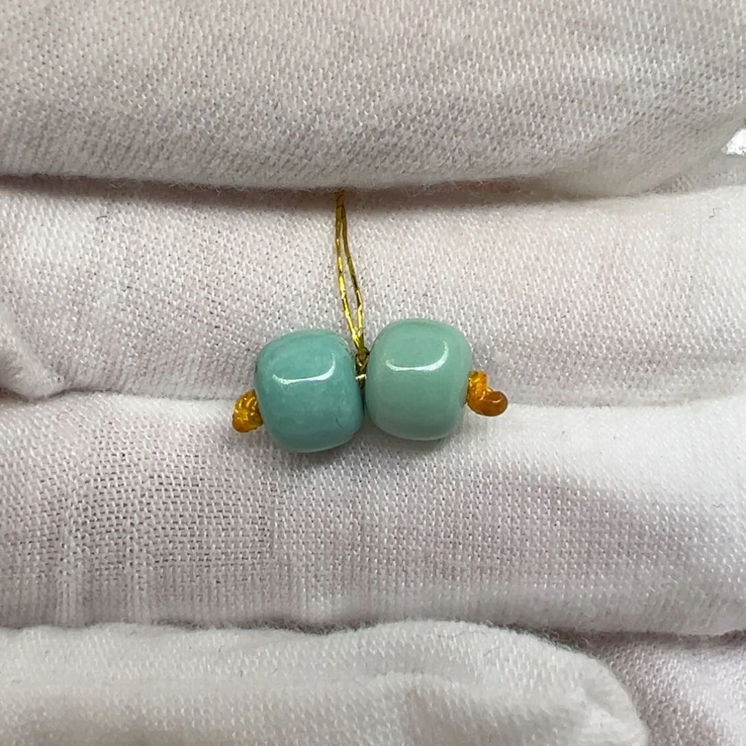 绿松石未镶嵌配饰序号36直径7.8