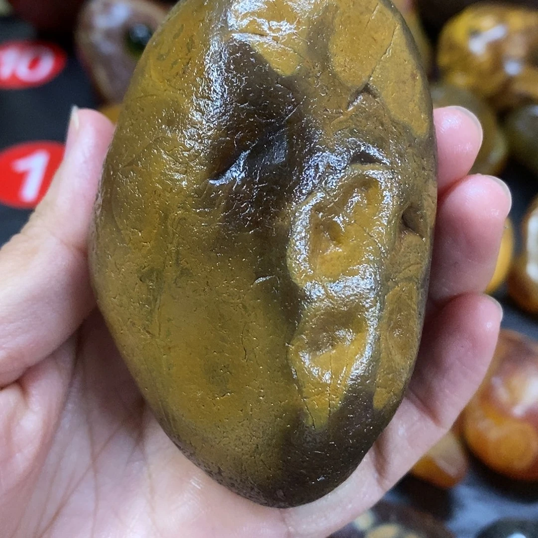 玛瑙/玉髓未镶嵌手把件