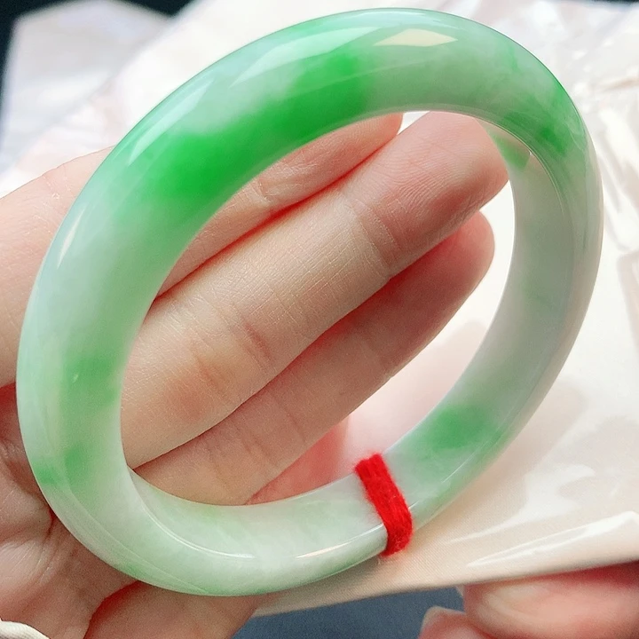 翡翠手镯未镶嵌57圈口882576