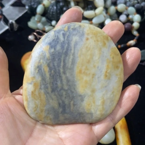和田玉（糖玉）未镶嵌车挂