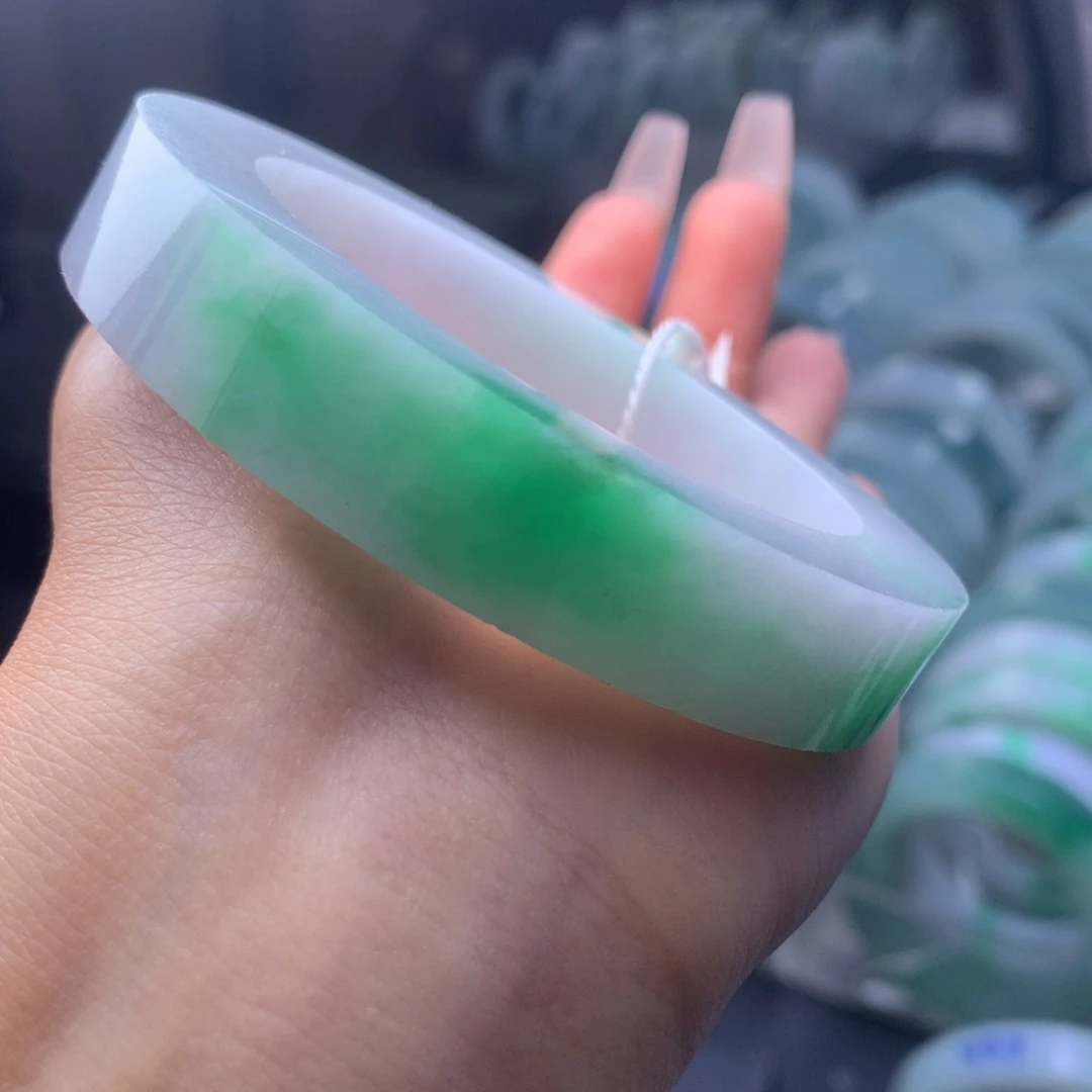 定制翡翠未镶嵌55-57色货