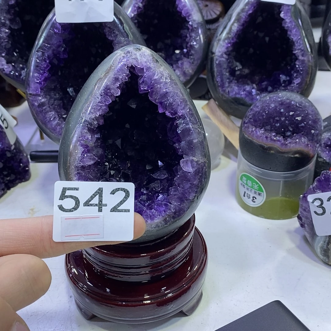 ʚ***e未镶嵌紫晶珠宝半成品补拍底座542