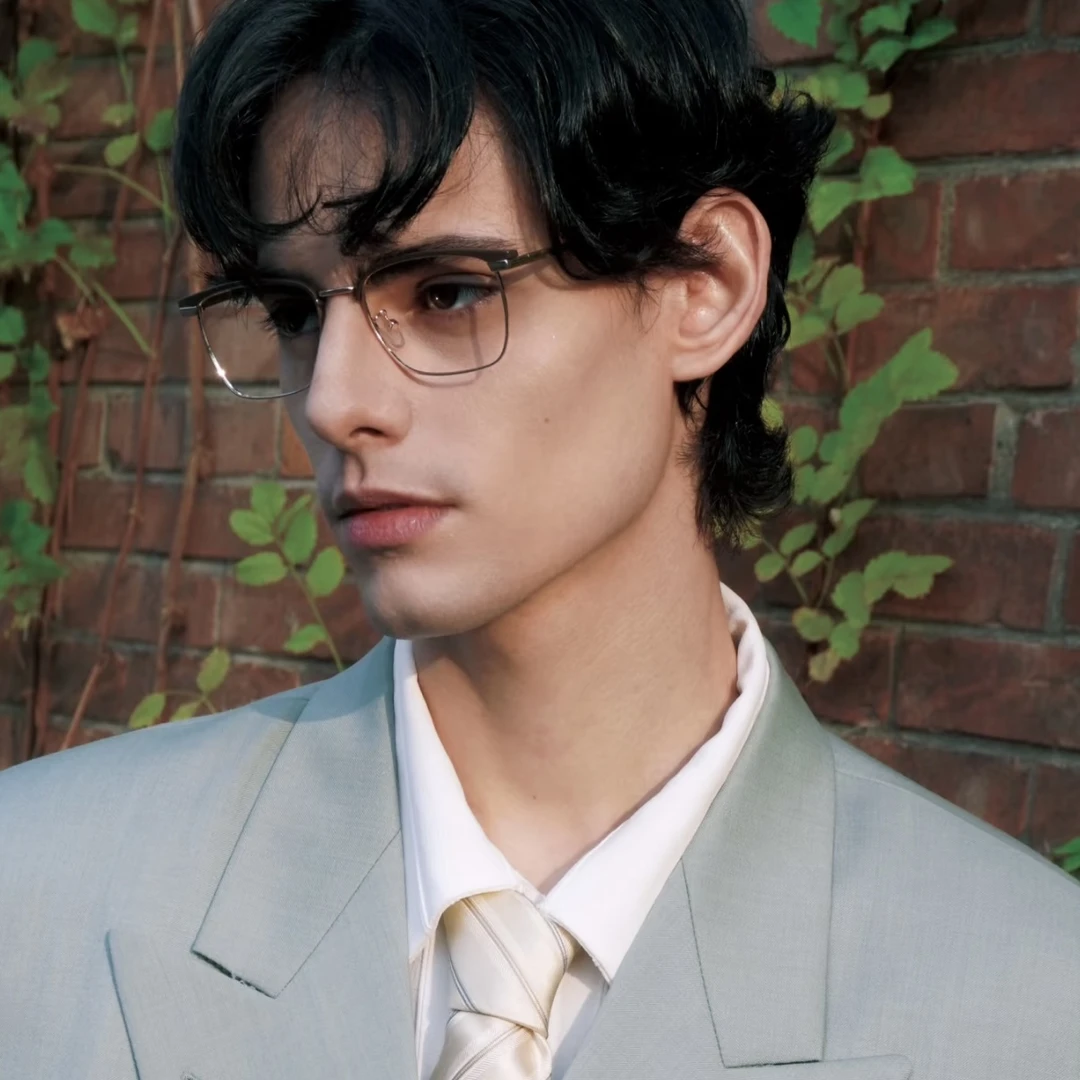 【3号】DT系列复古时尚明星同款镜框（免费配镜包1.56康耐T镜片）