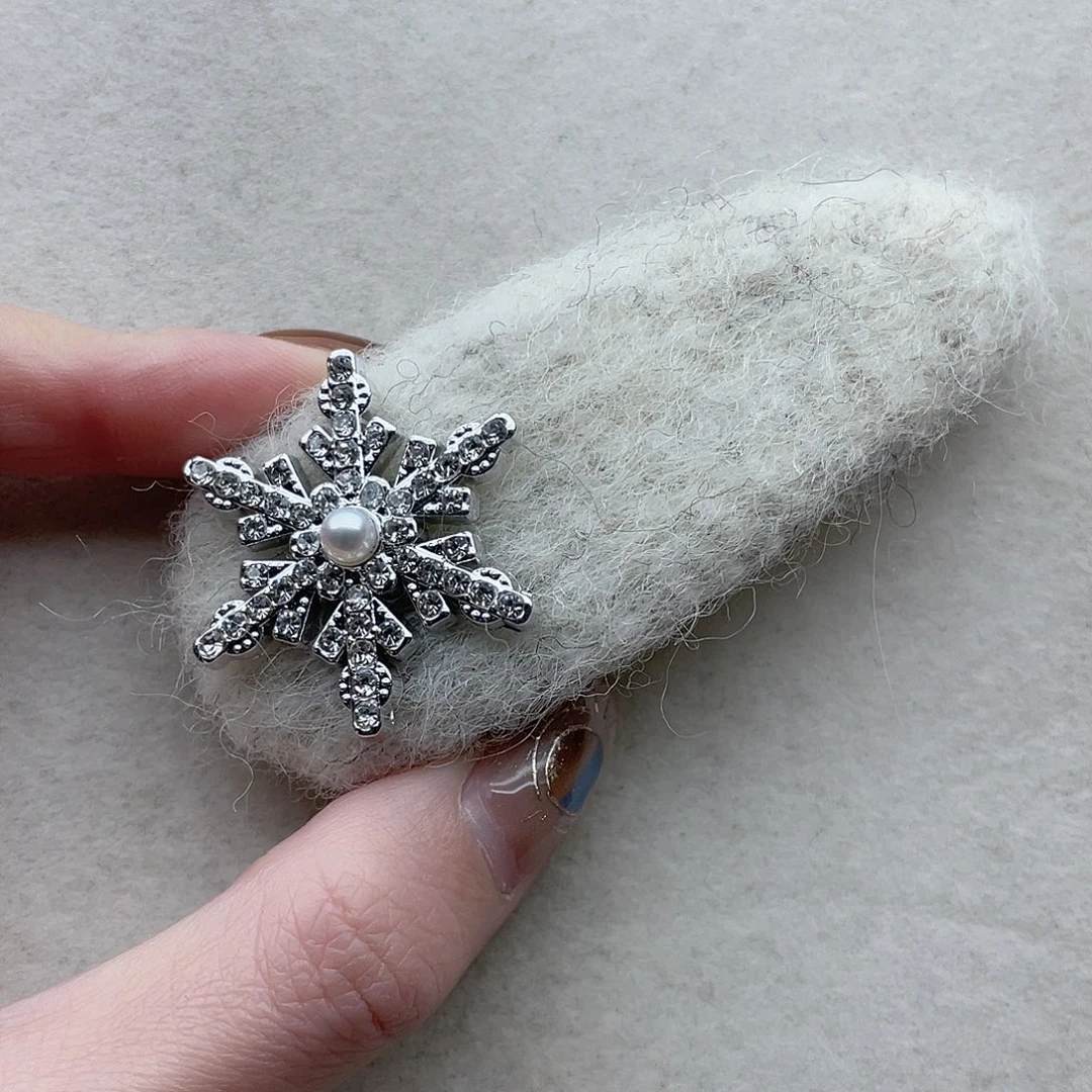 淡水珍珠发夹3未镶嵌