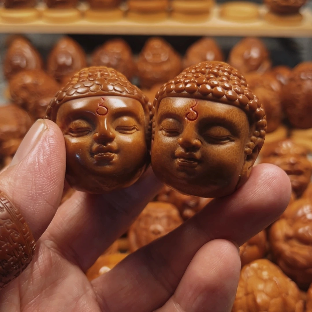 橄榄核手串/手链倔***子佛头