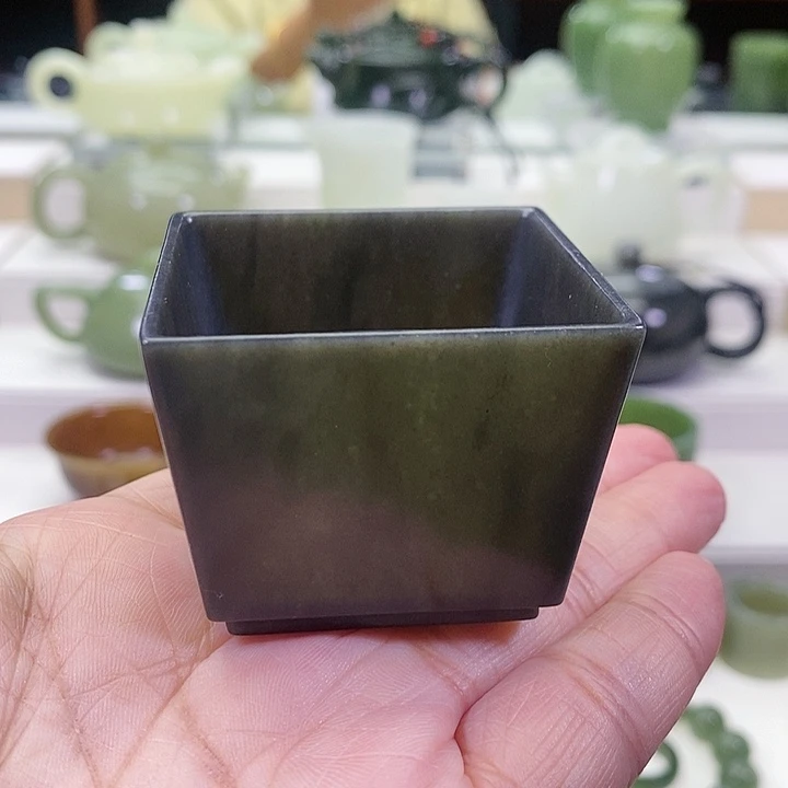 未镶嵌和田玉挂件茶杯60ml