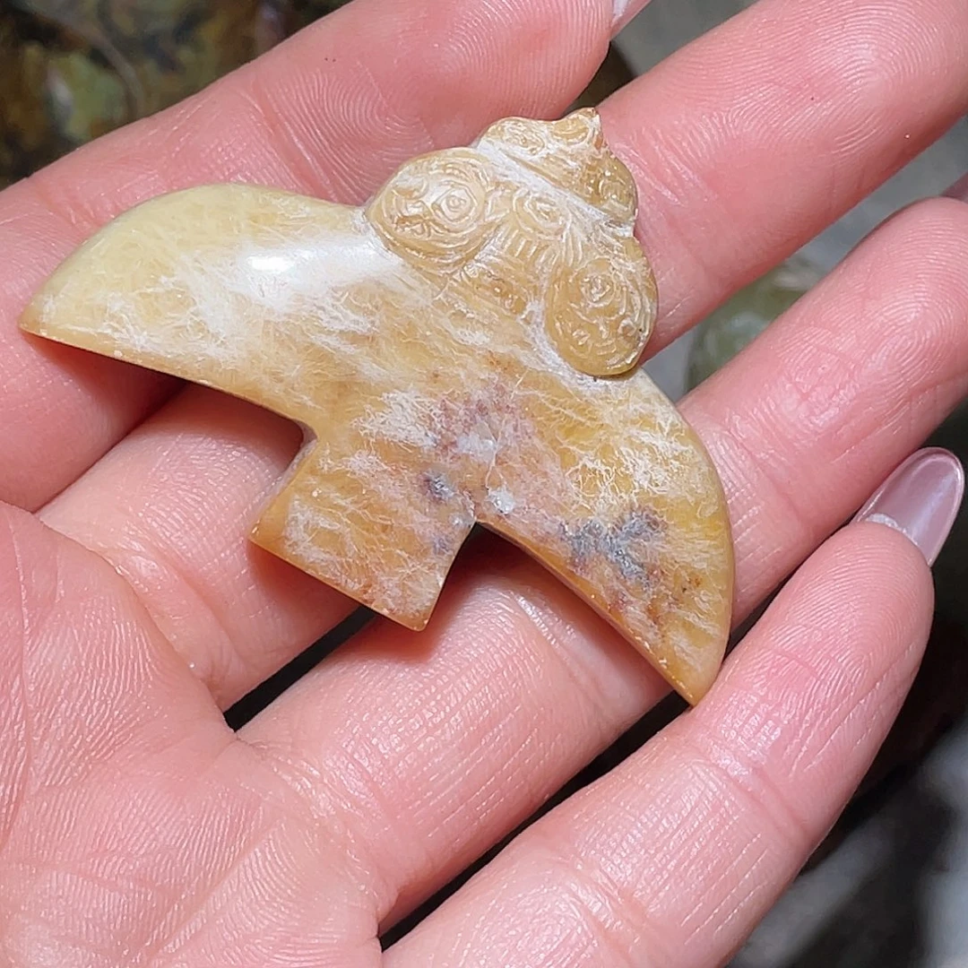 听***溪和田玉（糖玉）未镶嵌挂件