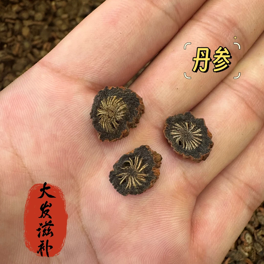 【大发甄选】丹参  发汗切片  山东道地产区