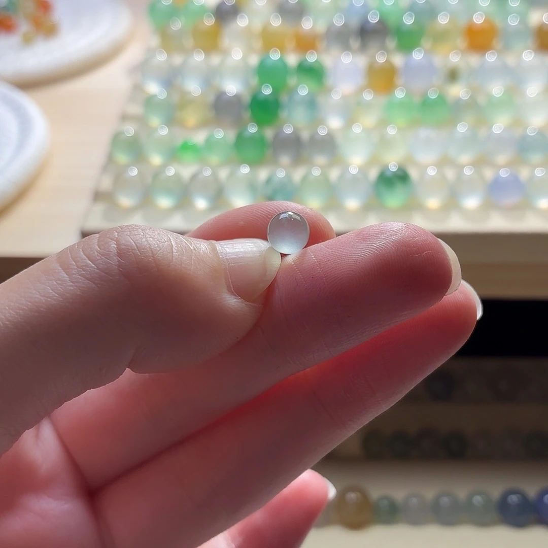 ᐝ***捻翡翠散珠翡翠1193