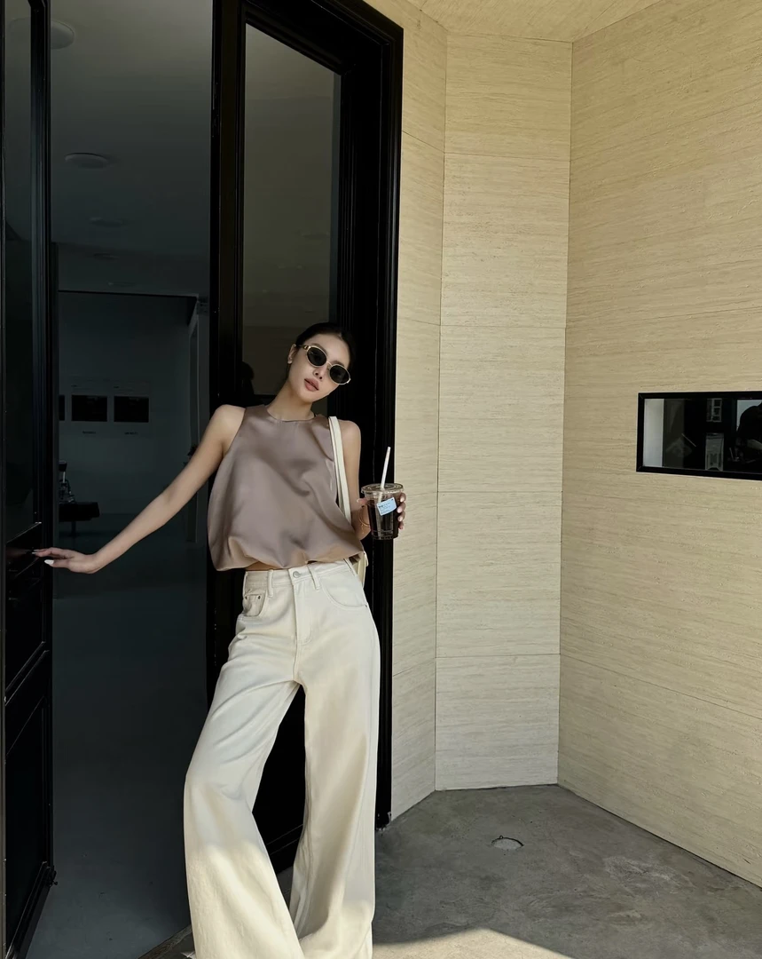 半夏家孤品春季新款韩系高级感女装百搭女装