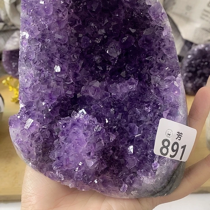 ᥫ****未镶嵌大型摆件（非配饰）紫晶