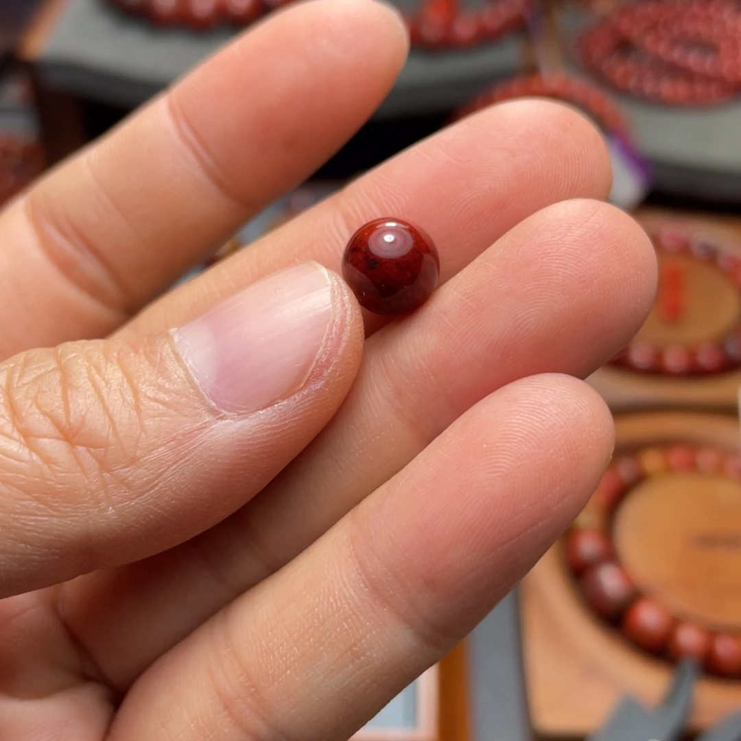 南红玛瑙未镶嵌单珠多样性发1 8