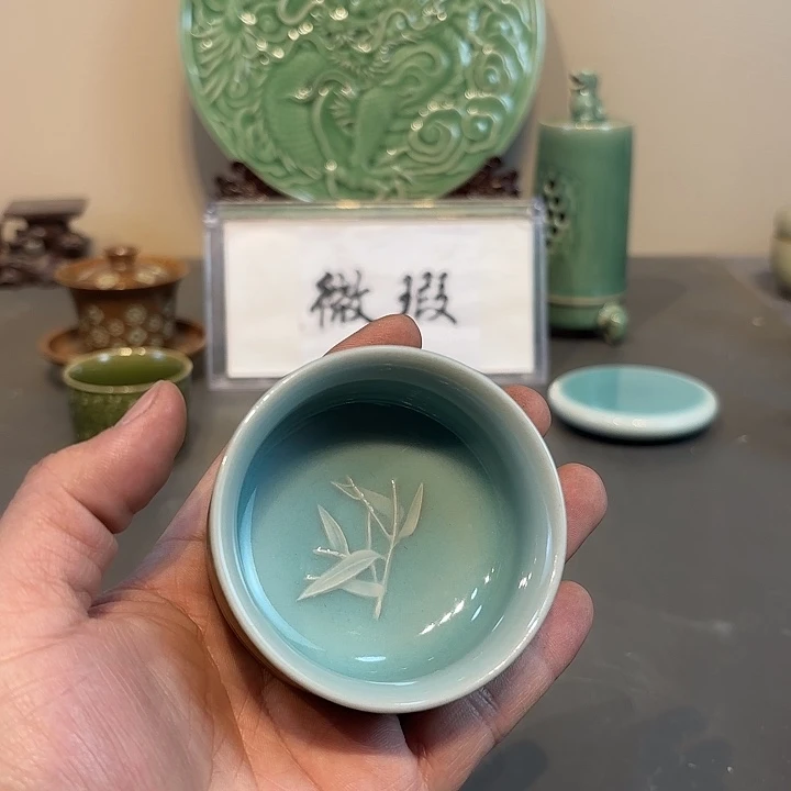 瓷片龙泉青瓷福利青瓷