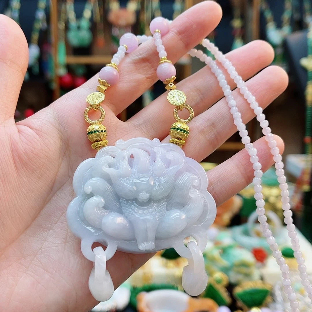 翡翠合金颈饰48小时鉴赏期