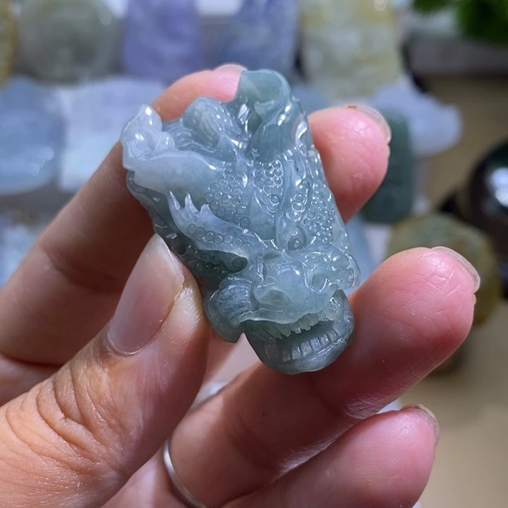 【闪购商品】颈饰未镶嵌翡翠龙头