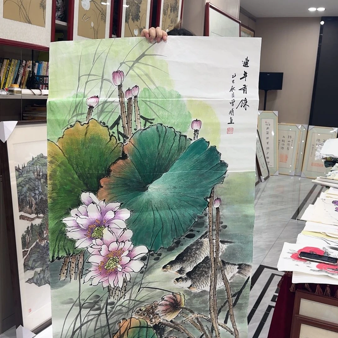 国画国画作品多次入选