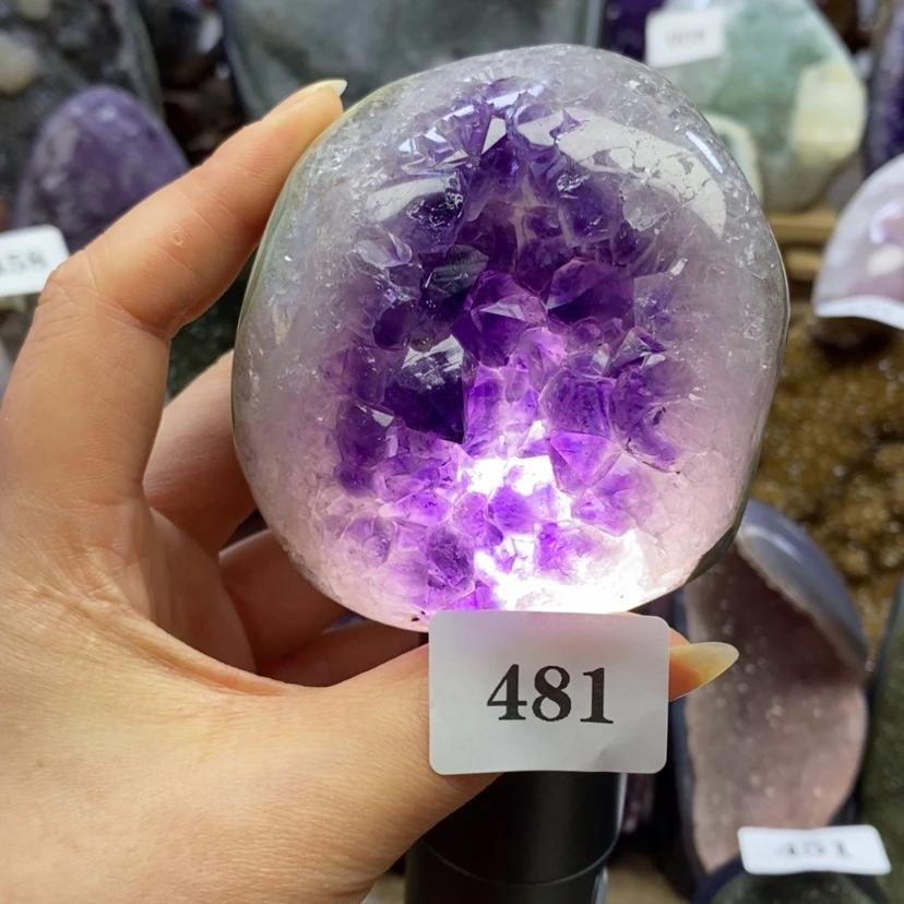 【闪购商品】未镶嵌大型摆件（非配饰）紫晶