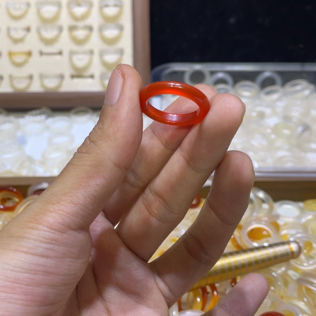 玛瑙/玉髓合金戒指255号港16