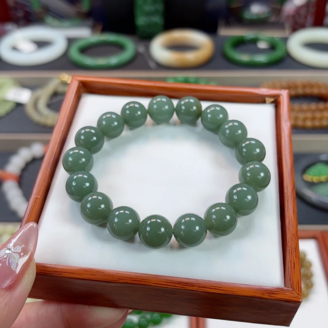 和田玉手链未镶嵌