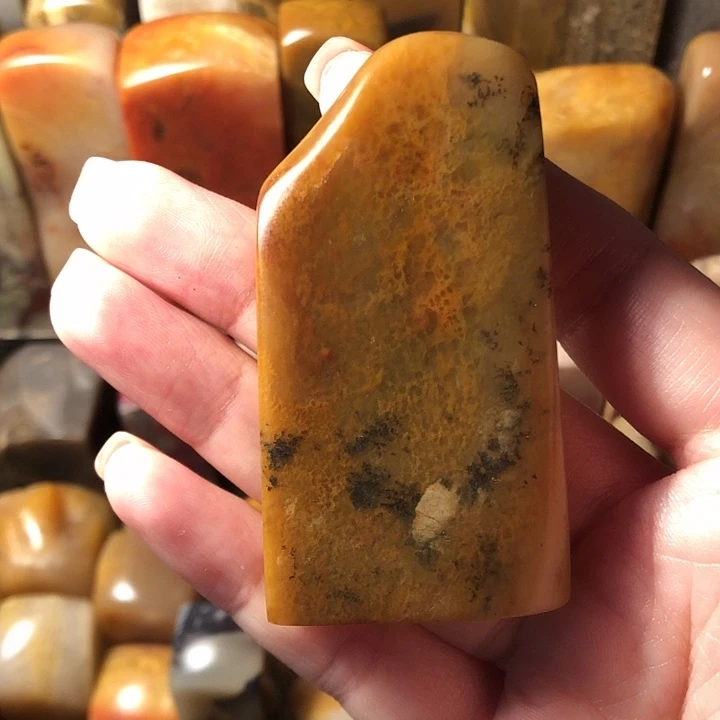 左***人印石昌化石昌化软底印章