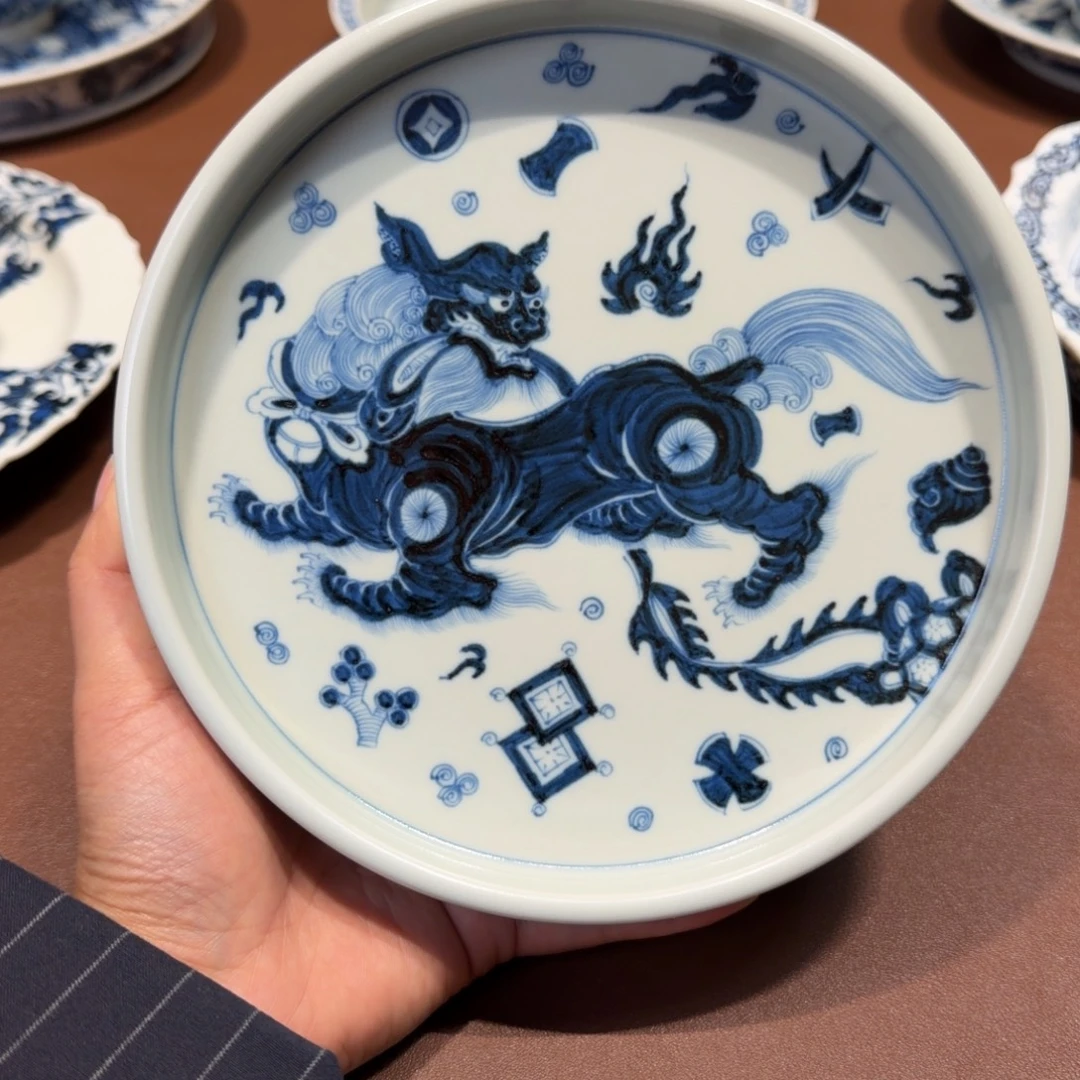 手工手绘茶具壶承