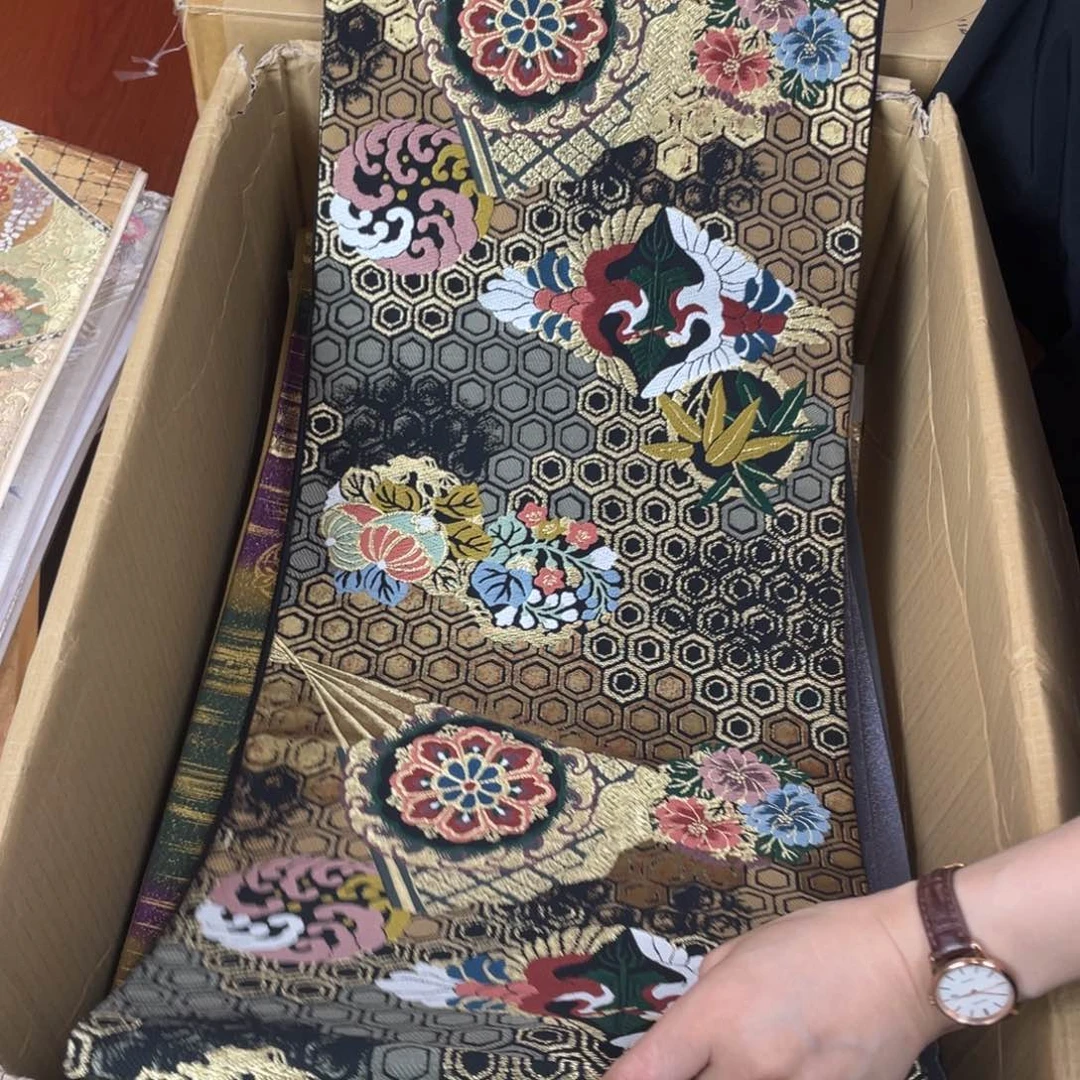 织绣唐錦桑蠶絲正絹面料