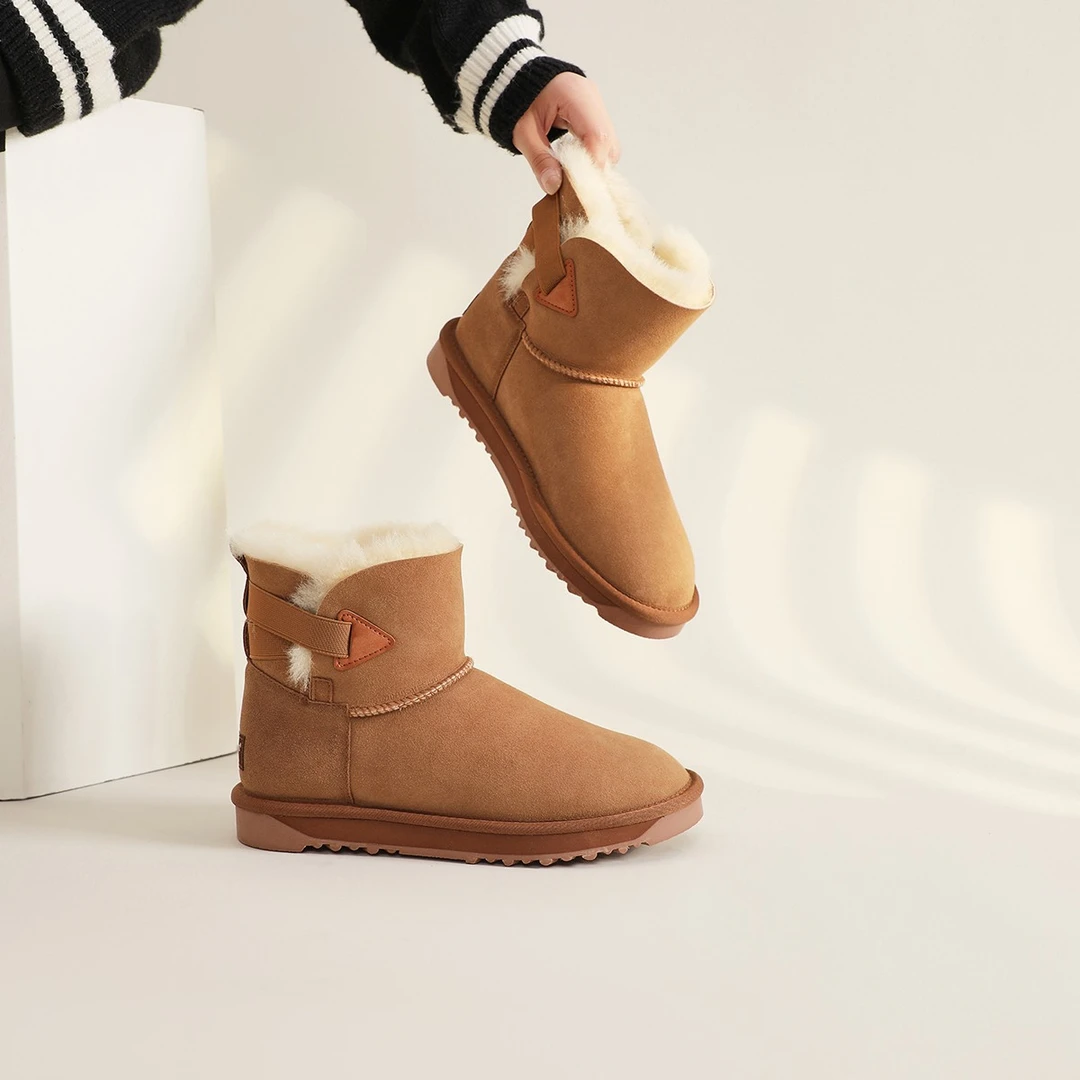 【大七口专属】TASMANAUS动感弹力雪地靴加厚保暖5867