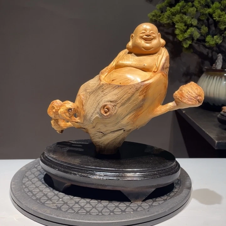 柏木（崖柏）崖柏雕刻工艺摆件
