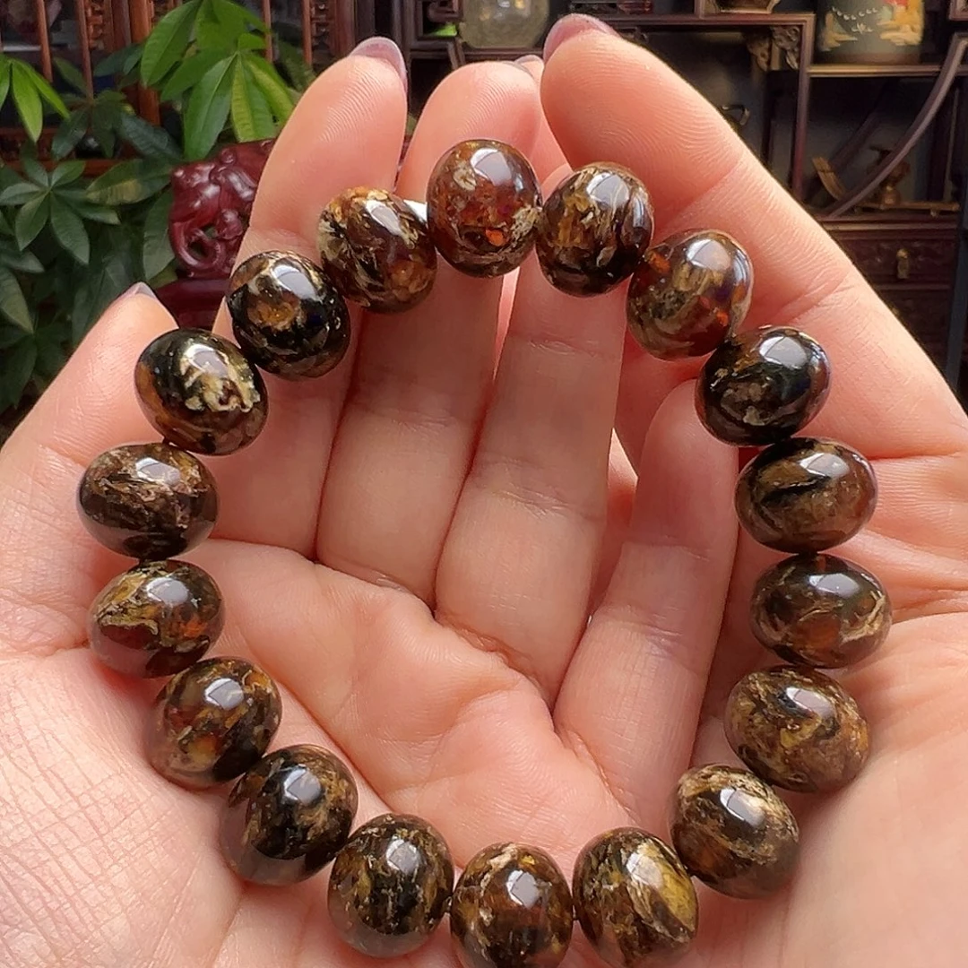 琥珀未镶嵌裸石抚顺琥珀10291十四