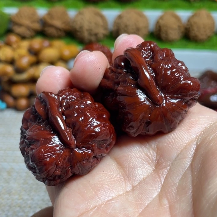 文玩核桃把件一帆风顺