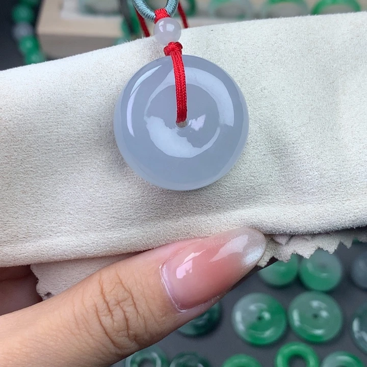 草***萄平安扣吊坠项链挂坠