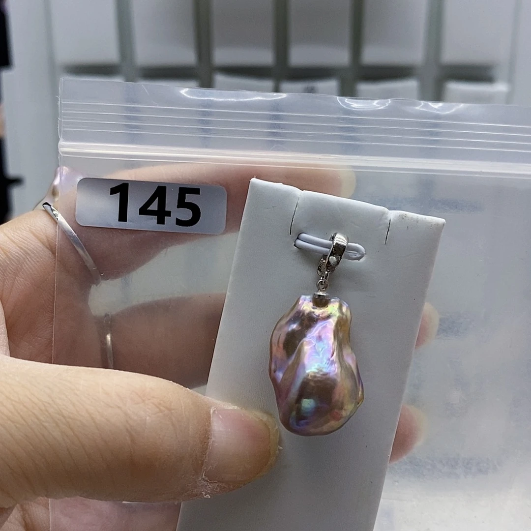 颈饰合金淡水珍珠