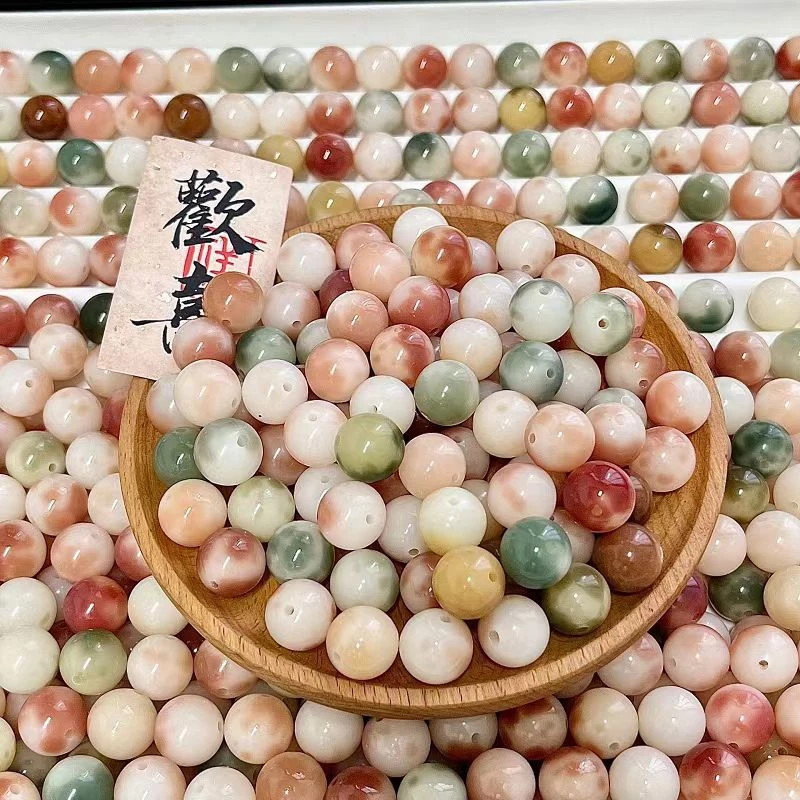 [花皮菩提12mm天然菩提diy手串菩提根无染色原珠