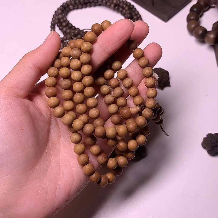 ****鲍手串/手链檀香木檀香0.7/108