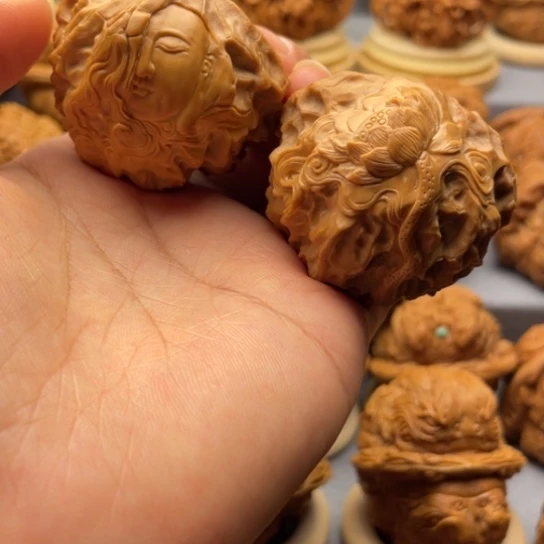 手串/手链核桃达摩悟道核桃雕刻核桃雕刻