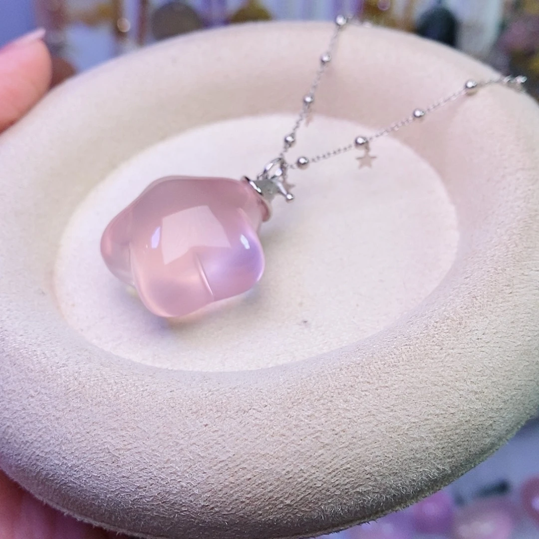 银S925镶嵌水晶吊坠(赠链)