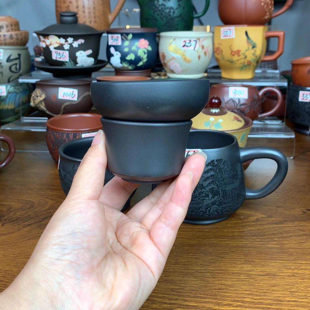 茶杯紫砂宜兴紫砂茶具