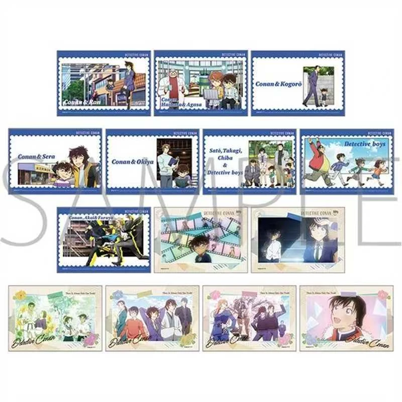 【名侦探柯南】名侦探柯南 OP ED场面写邮票相卡