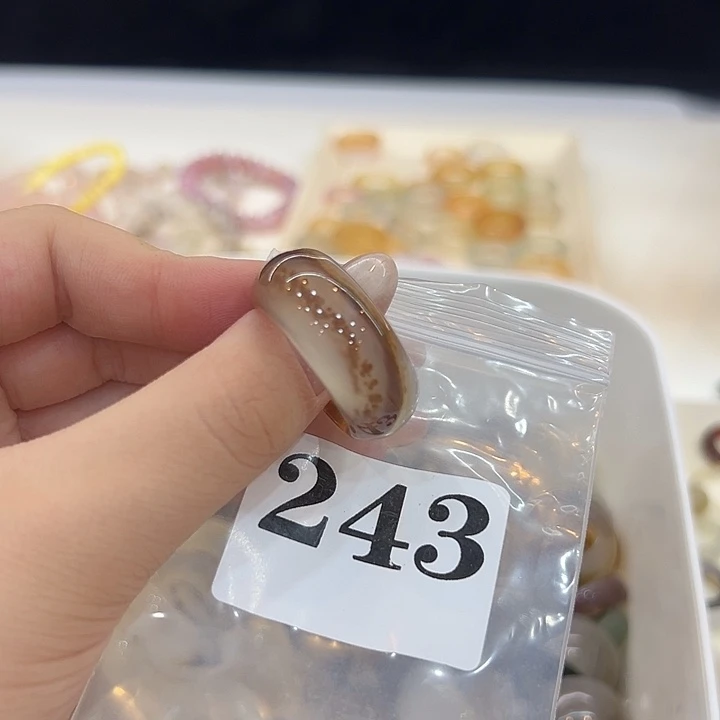 合金戒指玛瑙/玉髓243港29