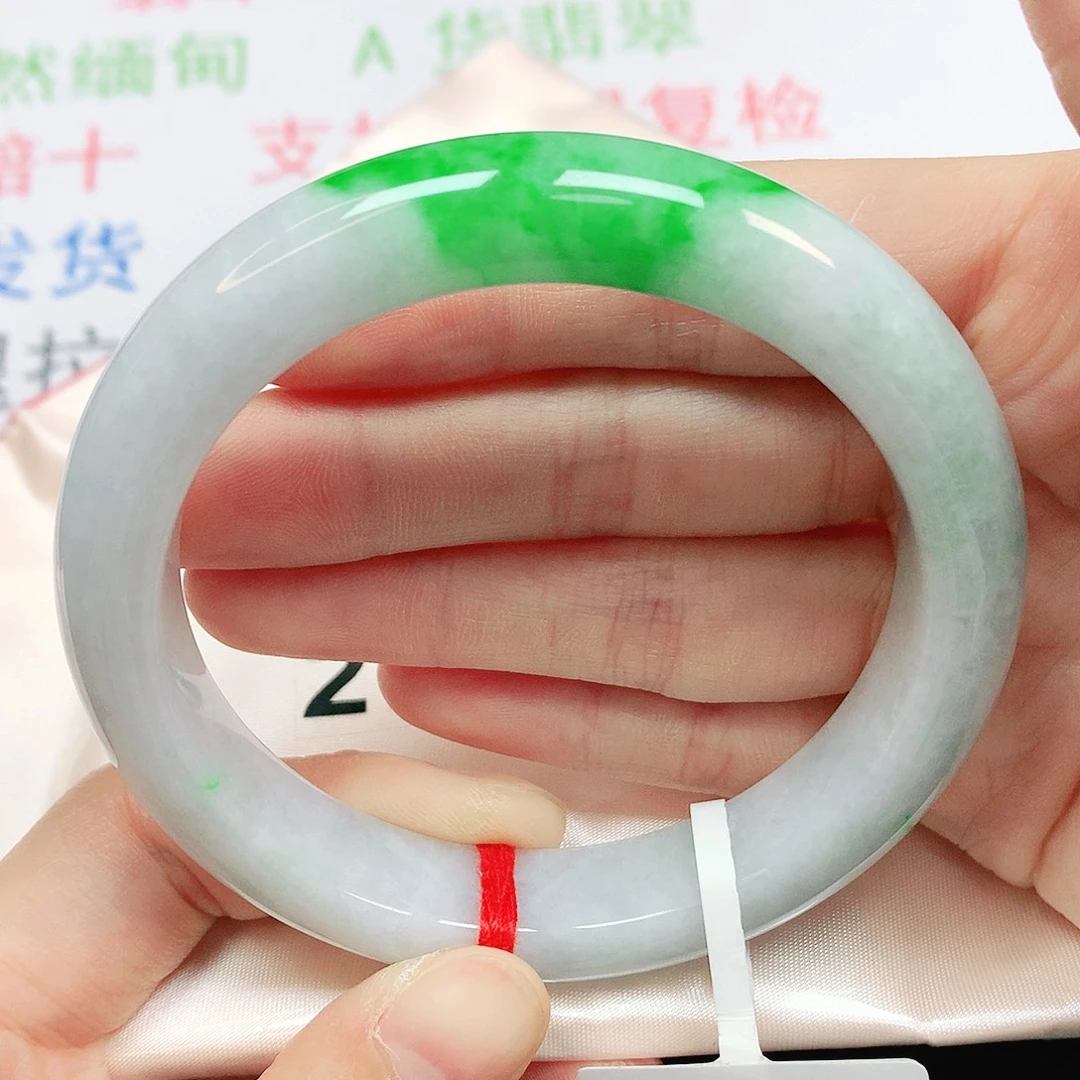 翡翠未镶嵌手镯翡翠手镯59