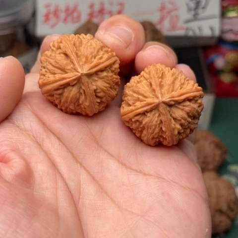 【闪购商品】把件文玩核桃老*部28全品四棱