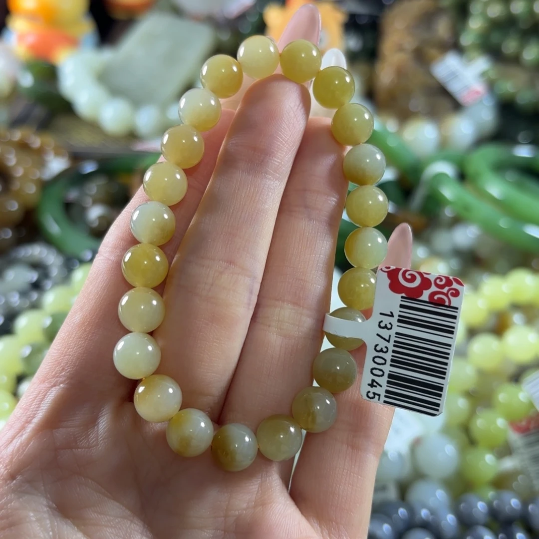 和田玉未镶嵌手链67